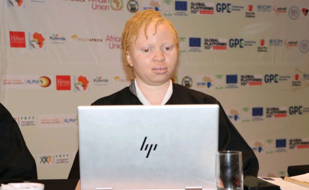 Hilda Macheso - PwD rep of the Parliament